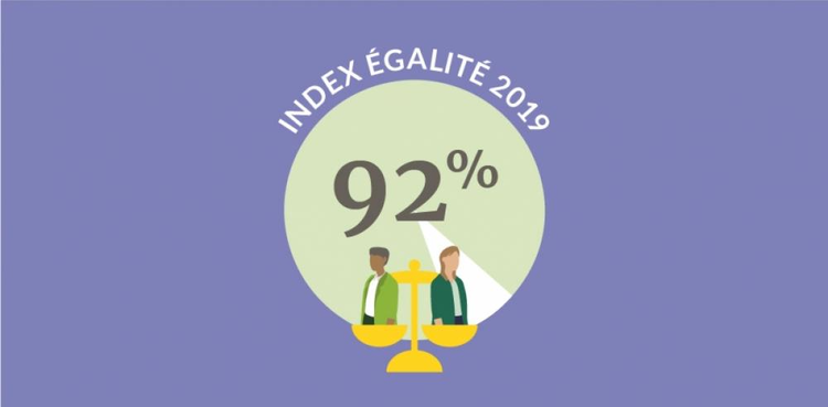 cover du contenu 92 % : Index de l'égalité de Denjean & Associés