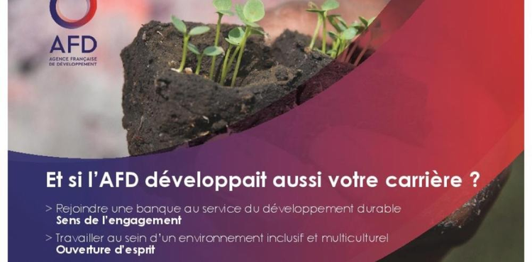 cover du contenu L'AFD recrute plus de 200 collaborateurs en CDI, 80 stagiaires et 80 volontaires internationaux.