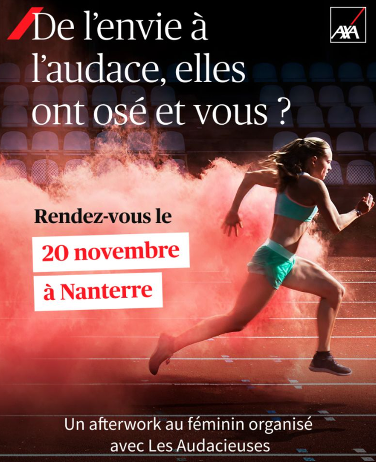 cover du contenu Afterwork AXA au féminin animé par « Les Audacieuses »