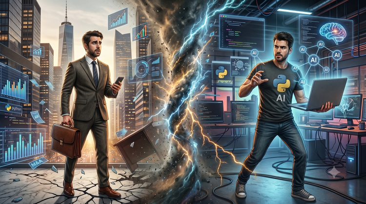 cover du contenu J'ai quitté mon poste en M&A à 100 000 $ pour créer des agents IA
