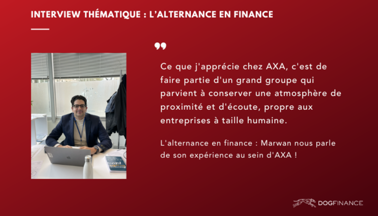 cover du contenu L'alternance en finance : Marwan nous parle de son expérience au sein d'AXA !