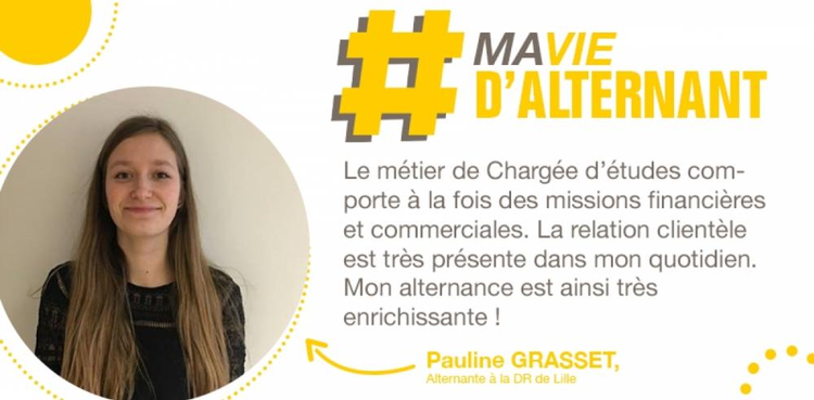 cover du contenu #Alternance Pauline - Chargée d'étude Financement Court Terme à Lille nous dévoile son quotidien