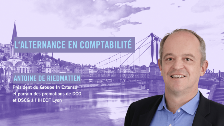 cover du contenu Antoine de Riedmatten, parrain des promotions de DCG et DSCG à l'IHECF Lyon