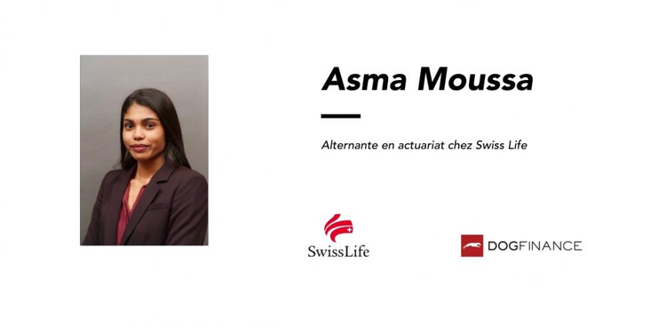 cover du contenu Asma Moussa, alternante en actuariat chez Swiss Life "Plus de 90% d’une promotion chaque année choisit l’alternance"