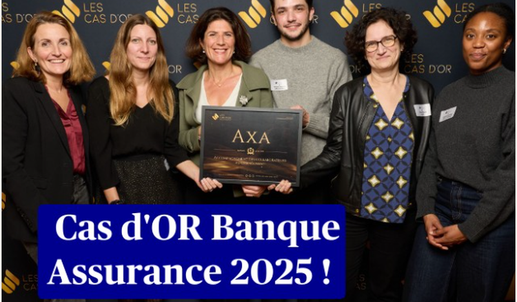 cover du contenu AXA France primée aux Cas d'Or 2025 pour sa stratégie Data & IA Culture 