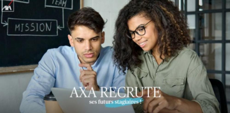 cover du contenu AXA France recrute ses stagiaires !