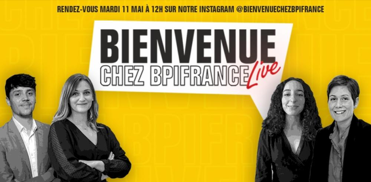 cover du contenu Bienvenue chez Bpifrance - Le Live Insta !