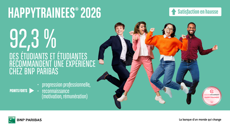 cover du contenu BNP Paribas, la banque qui attire les meilleurs talents !