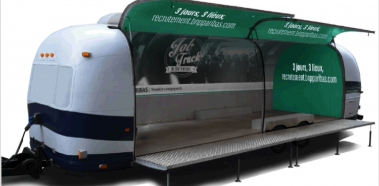 cover du contenu BNP Paribas lance son 1e Job Truck !