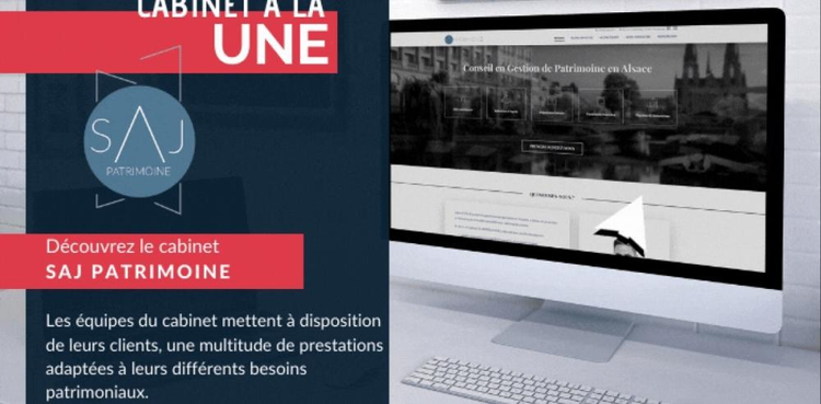cover du contenu CABINET A LA UNE : SAJ PATRIMOINE