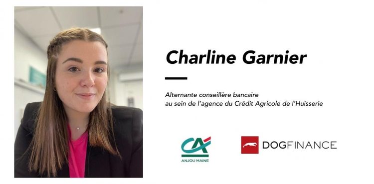 cover du contenu Charline Garnier, Alternante conseillère bancaire à l’agence de l’Huisserie : "C’est un véritable levier qui peut d’ailleurs déboucher sur un CDI à la fin de votre contrat d’apprentissage" 