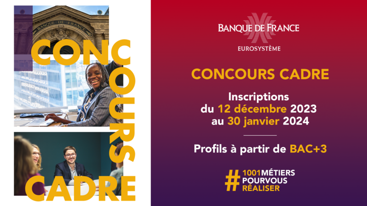 cover du contenu CONCOURS CADRE H/F – OUVERTURE DES INSCRIPTIONS 