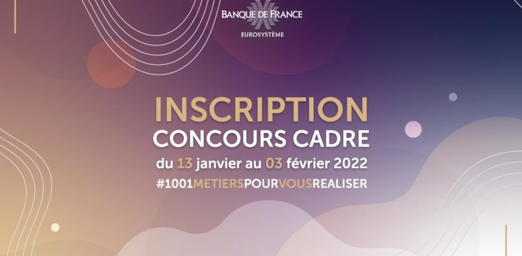 cover du contenu CONCOURS DE CADRE - OUVERTURE DES INSCRIPTIONS