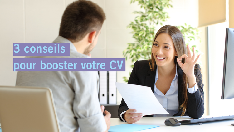 cover du contenu 3 conseils pour booster votre CV 