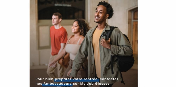 cover du contenu Contactez nos ambassadeurs sur My Job Glasses