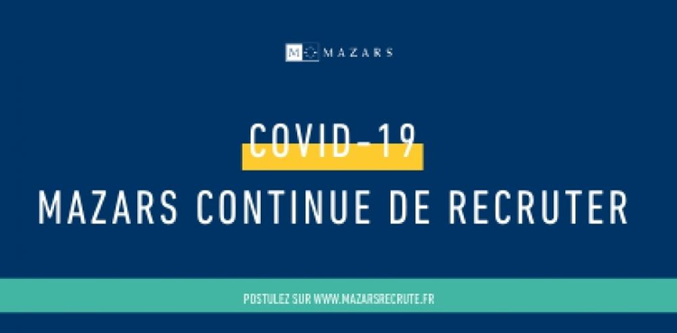 cover du contenu COVID-19 : Mazars adapte son processus de recrutement