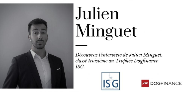 cover du contenu Découvrez l'interview de Julien Minguet, classé troisième du Trophée ISG