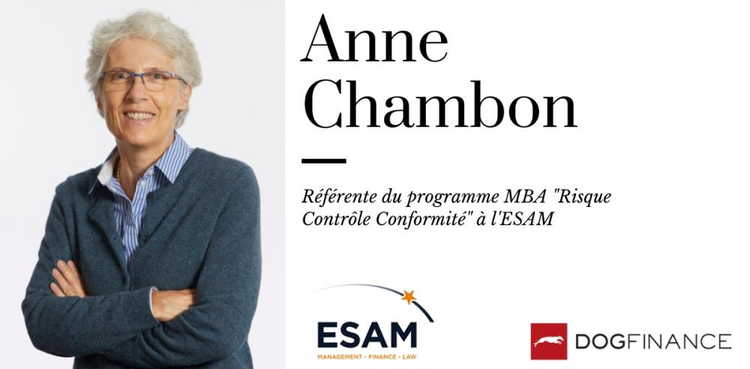 cover du contenu Découvrez l'interview exclusive d'Anne Chambon, Référente du programme MBA "Risque Contrôle Conformité" à l'ESAM