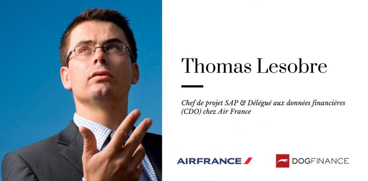 cover du contenu Découvrez l'interview exclusive de Thomas Lesobre - Chef de projet SAP & Délégué aux données financières (CDO) chez Air France