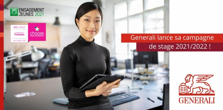 cover du contenu Décrochez votre stage chez GENERALI !