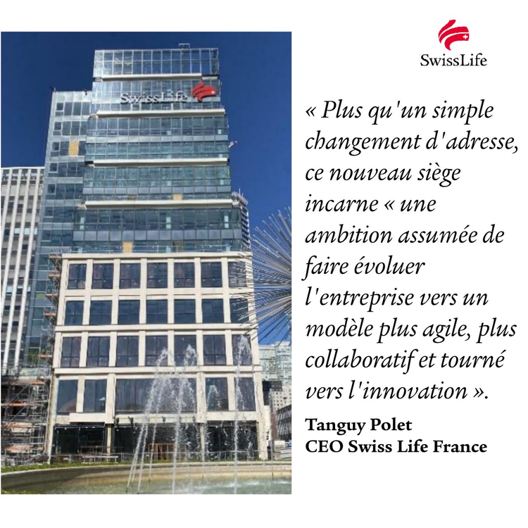 cover du contenu Des nouveaux bureaux pour Swiss Life