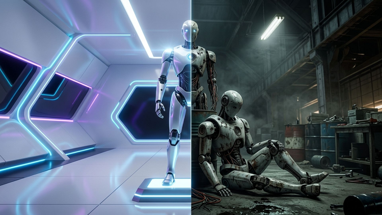 cover du contenu Elon Musk vous vend du rêve : La vérité dérangeante sur le fiasco des robots humanoïdes