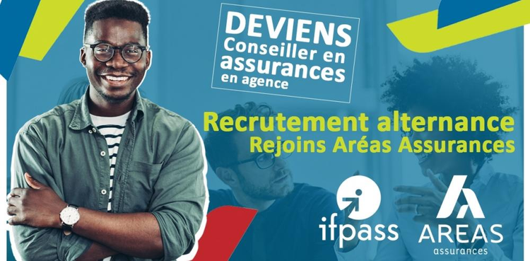 cover du contenu En partenariat avec l'Ifpass, Aréas Assurances recrute en alternance ! 