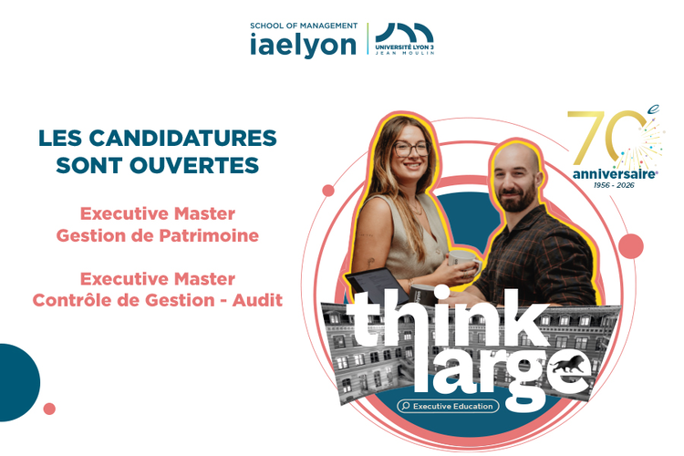 cover du contenu Envie d'évoluer ? Les candidatures en Executive Master sont ouvertes