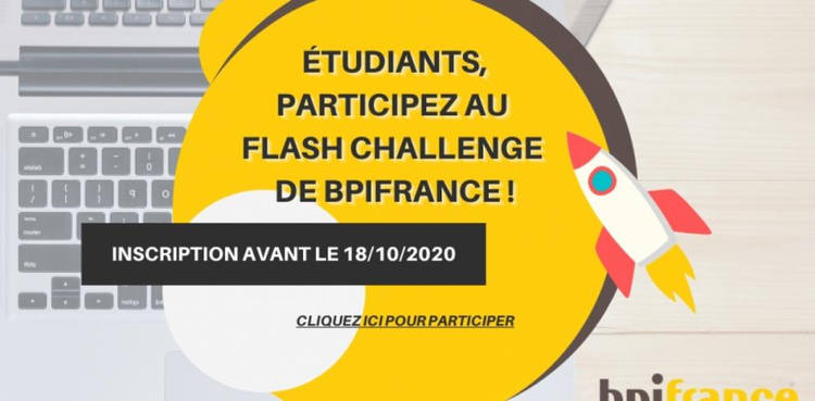 cover du contenu Etudiants, participez au Flash Challenge organisé par Bpifrance !