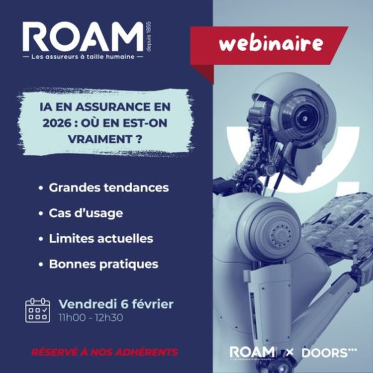 cover du contenu EVENEMENT : Save the date - Webinaire en IA en assurance, qu'en est-on en 2026 !
