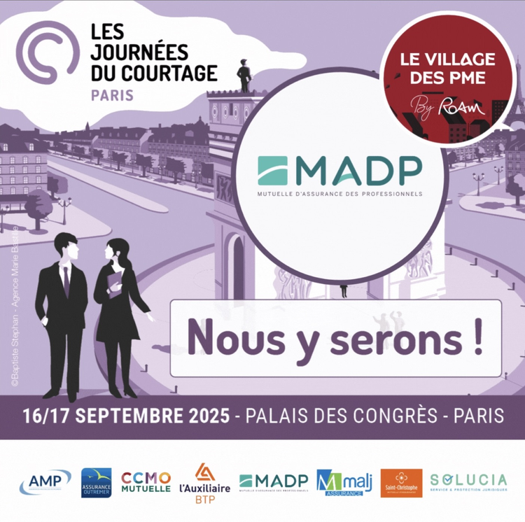 cover du contenu EVENT : MADP Assurances vous donne rendez-vous aux Journées du Courtage à Paris ! 