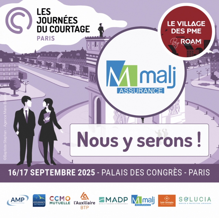 cover du contenu EVENT : MALJ Assurance (Mutuelle Alsace Lorraine Jura) vous donne rendez-vous aux Journées du Courtage à Paris ! 