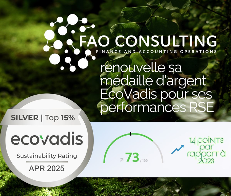 cover du contenu FAO Consulting renouvelle sa médaille d'argent !