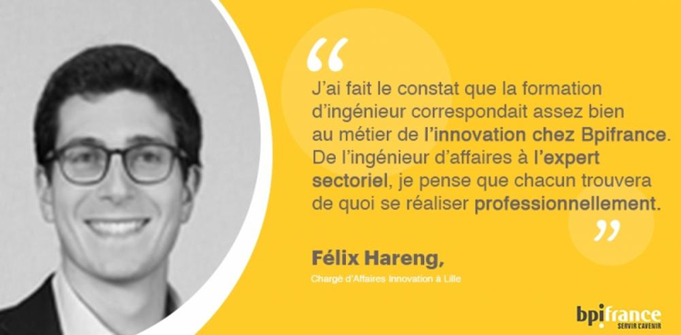 cover du contenu Félix Hareng, Chargé d'Affaires Innovation chez Bpifrance explique son métier