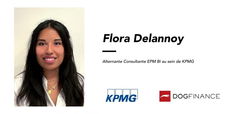 cover du contenu Flora Delannoy, Alternante Consultante EPM BI "KPMG, Un cabinet dynamique, innovant et ouvert à la diversité"