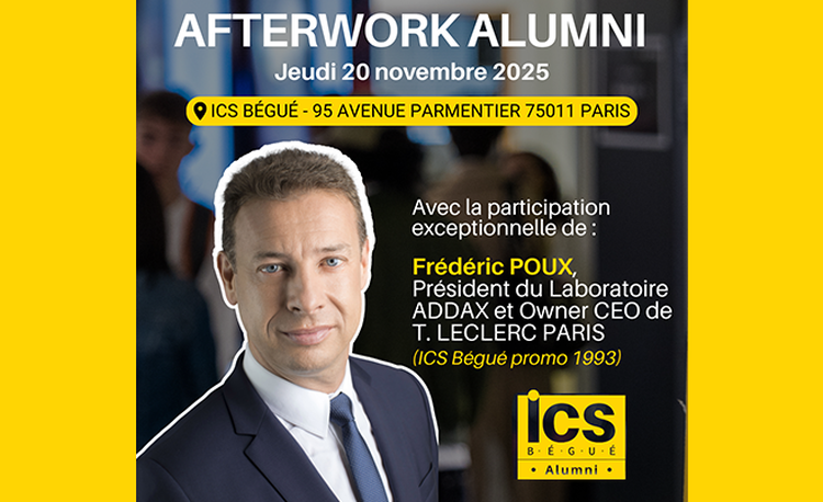 cover du contenu Frédéric Poux : « Le réseau ICS Bégué est un accélérateur de carrière »