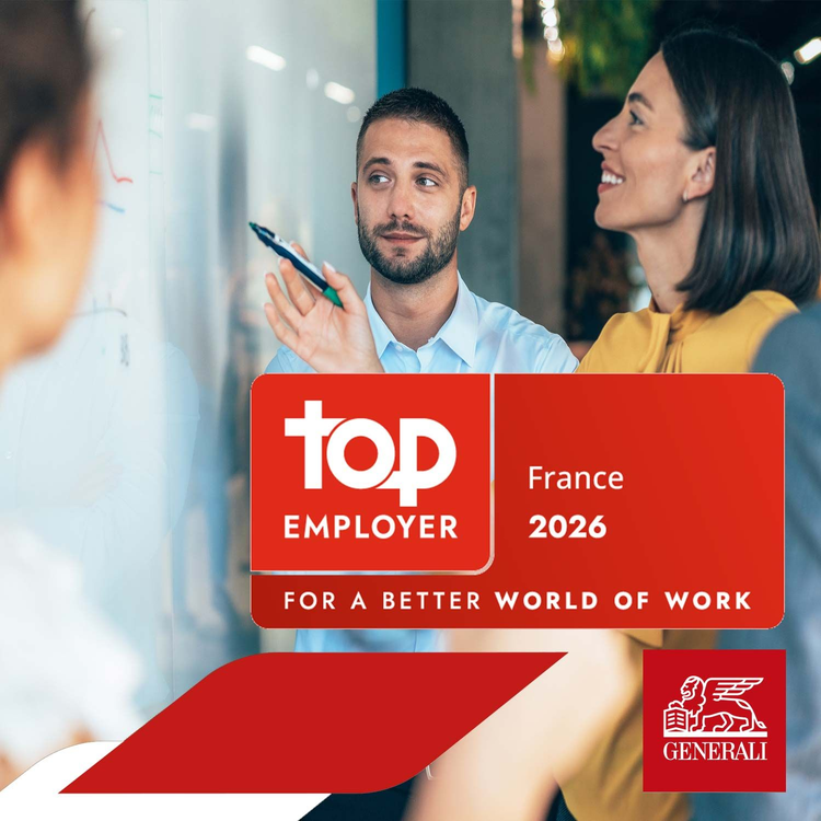 cover du contenu 🏆 Generali France est certifié Top Employer 2026 !