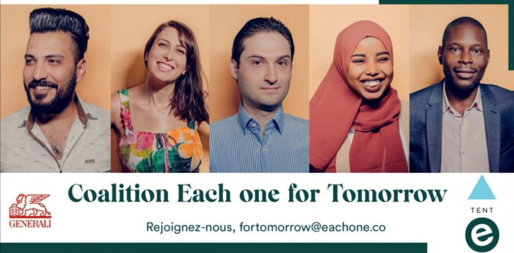 cover du contenu Generali signataire de la tribune collective "coalition" d'Each One pour le recrutement des personnes réfugiées