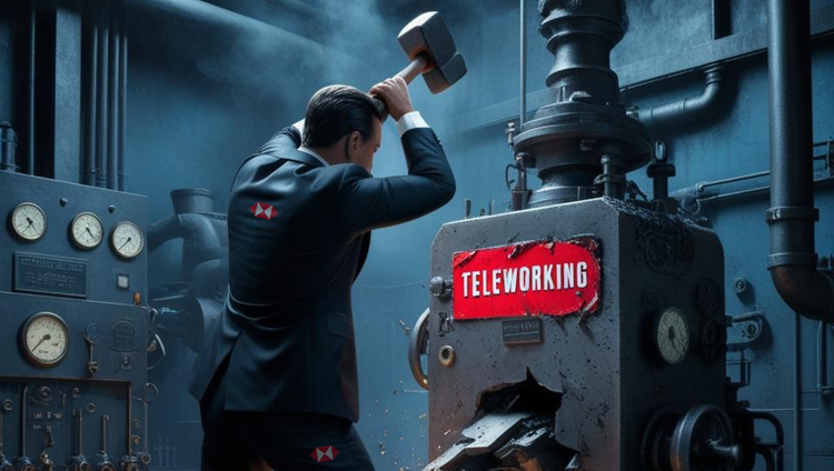 cover of content HSBC casse la machine du télétravail