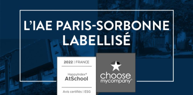 cover du contenu L’IAE Paris-Sorbonne obtient le label HappyAtSchool®