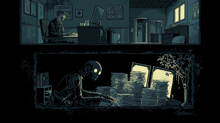 cover du contenu « Ils bouclent leur journée en 3h grâce à l'IA... et ne le disent à personne » : L'Omerta des Productifs Clandestins