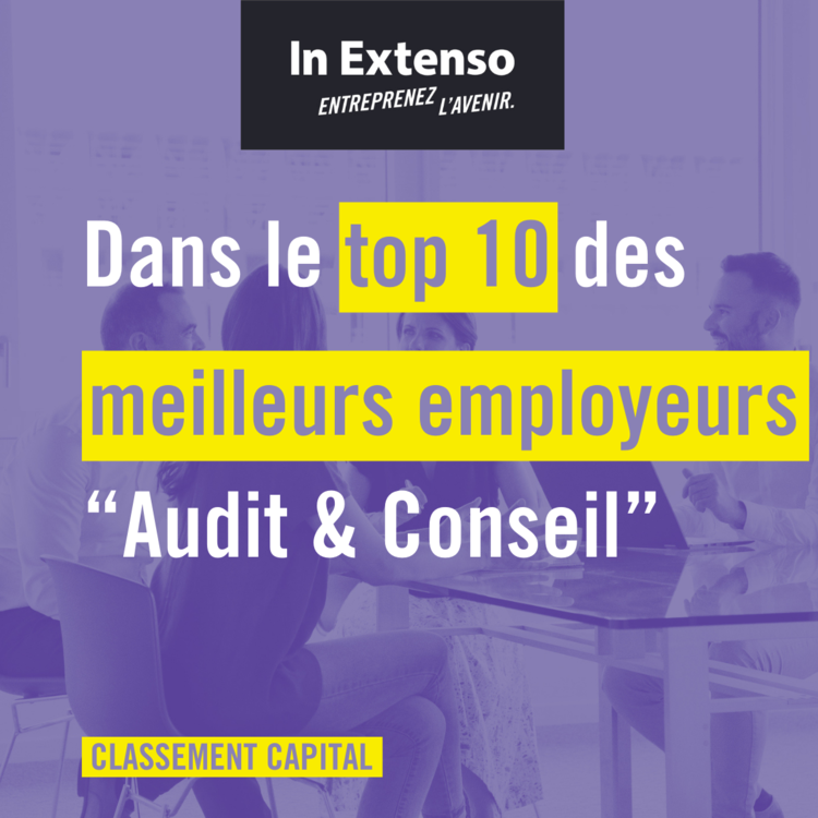 cover du contenu In Extenso parmi les employeurs préférés du secteur de l'audit et du conseil !