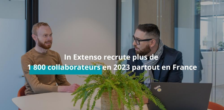 cover du contenu In Extenso recrute plus de 1 800 nouveaux collaborateurs partout en France