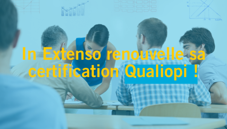 cover du contenu In Extenso renouvelle sa certification Qualiopi !