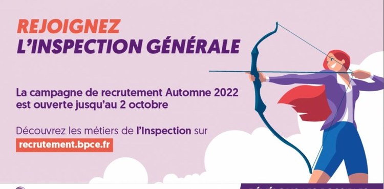 cover du contenu L'Inspection Générale du Groupe BPCE lance sa campagne recrutement !