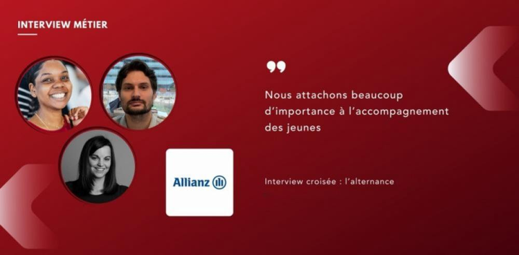 cover du contenu Interview croisée : l’alternance au sein d'Allianz France 