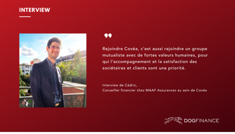 cover du contenu Interview de Cédric, Conseiller financier chez MAAF Assurances au sein de Covéa