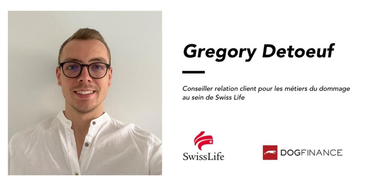 cover du contenu Interview de Gregory Detoeuf, conseiller relation client pour les métiers du dommage au sein de Swiss Life