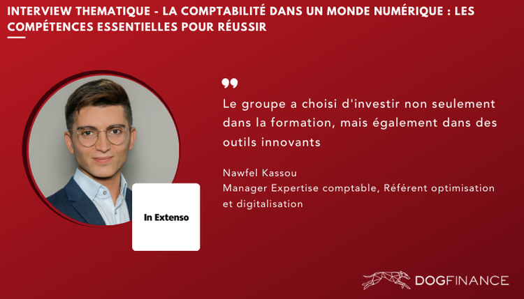 cover du contenu Partie 1 : Interview de Nawfel Kassou, Manager Expertise comptable, Référent optimisation et digitalisation chez In Extenso