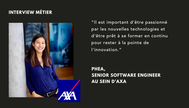 cover of content Interview de Phea, Senior Software Engineer au sein d'AXA !